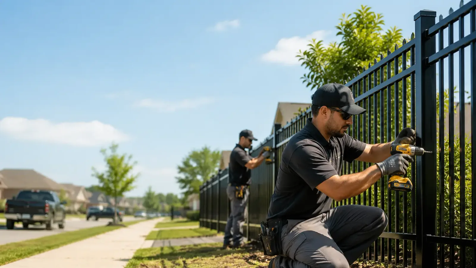 Metal Fence Installation in Subiaco, AR